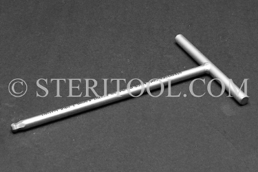 #72707 - 4.5mm Stainless Steel Welded T Ball Hex. welded T, T, ball hex, allen, stainless steel