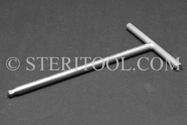 #72708 - 5.0mm Stainless Steel Welded T Ball Hex. welded T, T, ball hex, allen, stainless steel