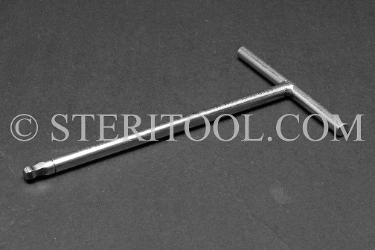 #72709 - 5.5mm Stainless Steel Welded T Ball Hex. welded T, T, ball hex, allen, stainless steel