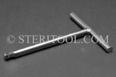 #72714 - 8.0mm Stainless Steel Welded T Ball Hex. welded T, T, ball hex, allen, stainless steel