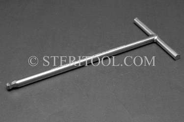 #72714SP8.5 - 8.0mm Stainless Steel Welded T Ball Hex, 8.5"(212mm) Shaft. T, ball hex, allen, welded, stainless steel