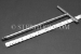#72714SP8.5 - 8.0mm Stainless Steel Welded 'T' Ball Hex, 8.5"(212mm) Shaft. - 72714SP8.5