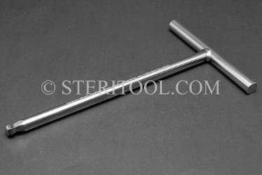 #72715_SP8.5 - 9.0mm Stainless Steel Welded T Ball Hex, 8.5"(212mm) Shaft. T, ball hex, allen, welded, stainless steel
