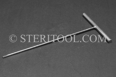 #72734_SP6 - 3/32" Stainless Steel Welded T Hex. 6"(150mm) OAL. T, hex, allen, welded, stainless steel