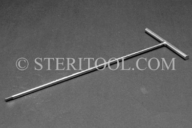 #72736_SP8 - 1/8" Stainless Steel Welded T Hex, 8"(200mm) Shaft. T, hex, allen, welded, stainless steel