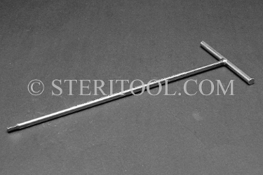#72737_SP8 - 9/64" Stainless Steel Welded T Hex. Shaft 8". welded T, T, hex, allen, stainless steel