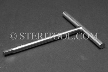 #72741 - 1/4" Stainless Steel Welded T Hex. welded T, T, hex, allen, stainless steel