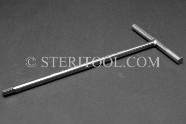 #72741_SP8.5 - 1/4" Stainless Steel Welded T Hex, 8.5"(212mm) Shaft. T, hex, allen, welded, stainless steel