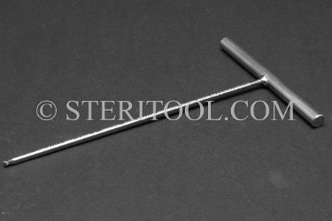 #72764 - 3/32" Stainless Steel Welded T Ball Hex. welded T, T, ball hex, allen, stainless steel