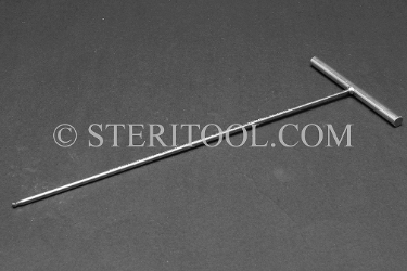 #72764_SP8 - 3/32" Stainless Steel Welded T Ball Hex, 8"(200mm) Shaft. T, ball hex, allen, welded, stainless steel