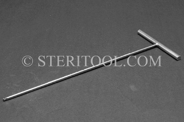 #72765_SP8 - 7/64" Stainless Steel Welded T Hex, 8"(200mm) Shaft. T, hex, allen, welded, stainless steel