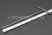 #72766_SP8 - 1/8" Stainless Steel Welded 'T' Ball Hex, 8"(200mm) Shaft. - 72766_SP8
