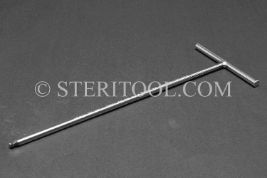 #72767_SP8 - 9/64" Stainless Steel Welded T Ball Hex, 8"(200mm) Shaft. T, ball hex, allen, welded, stainless steel
