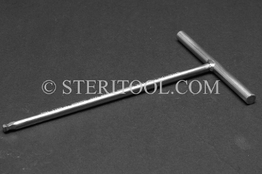 #72768 - 5/32" Stainless Steel Welded T Ball Hex. welded T, T, ball hex, allen, stainless steel