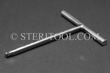 #72771 - 1/4" Stainless Steel Welded T Ball Hex. welded T, T, ball hex, allen, stainless steel