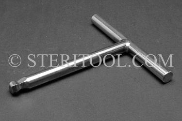#72775 - 7/16" Stainless Steel Welded T Ball Hex. welded T, T, ball hex, allen, stainless steel