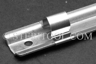 #73992 - 1/2 DR Stainless Steel Clips for Socket Rail #74000. 1/2 dr, 1/2dr, 1/2-dr, clips, tool rail, toolrail, stainless steel, socket