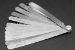#99005 - 15 pc Stainless Steel Feeler Gauge Metric Set. 6"(150mm) in Fold out SS Frame. - 99005