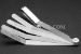 #99009 - Metric Offset Stainless Steel Feeler Gauge Set. 1/2"(12.7mm) x 6"(150mm) Blades with locknut and handle. - 99009