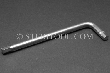 #99952 - 9.0mm Stainless Steel L Hex Key. L, hex, allen, stainless steel