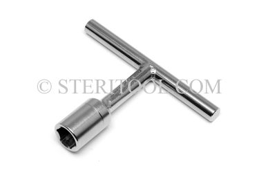 #30326SP2-3/4 - Stainless Steel 13mm T Nut Driver. 4" x 3" 