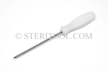 #40001 - Stainless Steel Ice Pick, Nylon Handle. pointer, pick, probe, stainless steel, ice
