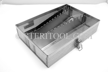#20230 - Stainless Steel Sterilization Tray for Hex Keys. tool box, stainless steel, tote, chest, storage, portable