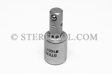 #10577 - 3/8 DR x 1"(25mm) Stainless Steel Socket Extension. 3/8 dr, 3/8dr, 3/8-dr, extension, stainless steel