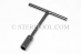 #30319 - 9mm Stainless Steel 'T' Nut Driver. - 30319