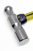 #10200_FG - 16oz(453g) Stainless Steel Ball Pein Hammer. Fiberglass Handle, rubber grip. - 10200_FG